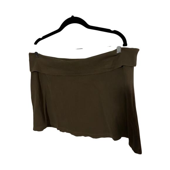 Old Navy Ultra Low Waist Skirt – Brown & Green – Size XL – Casual & Comfy - Picture 1 of 2